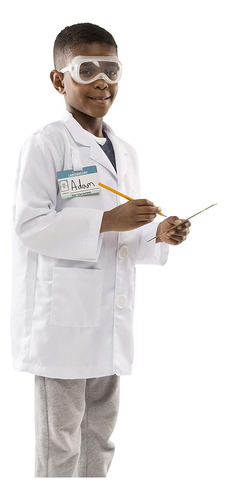 Set De Disfraces De Melissa Y Doug Scientist Role Play Con B