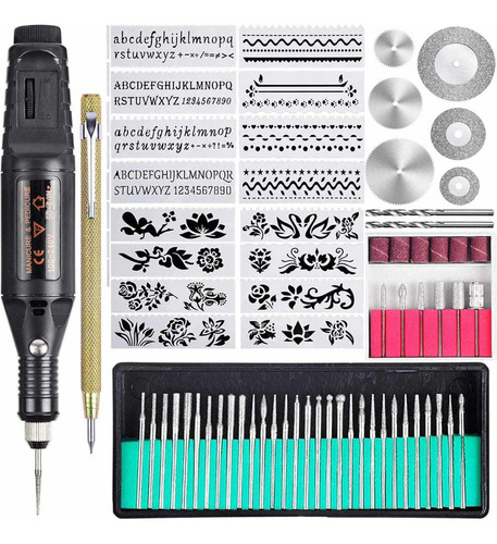 Ferramenta Gravação Caneta Engraver Elétrico Multifuncional