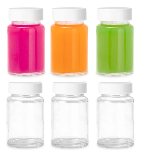 Crutello Juice Shot Bottle - Paquete De 6 Botellas Pequenas