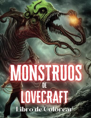 Libro : Monstruos De Lovecraft Libro De Colorear Libro De..