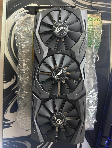 Placa De Vídeo Asus Rog Strix Geforce Gtx 1070 Ti 8gb Gddr5 (Usado)