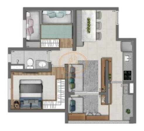 Apartamento Com 2 Dormitório(s) Localizado(a) No Bairro Panamby Em São Paulo / São Paulo - 7933:913764