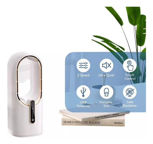 Ventilador De Escritorio O Mesa Usb Dirigible 360 1 Año Gtia