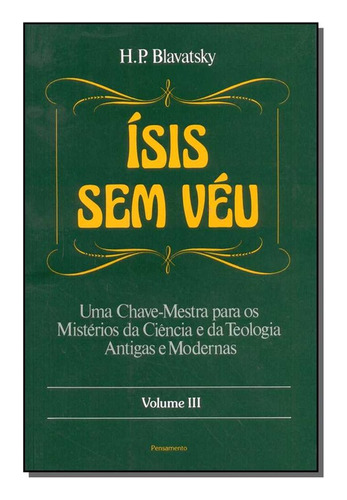 Isis Sem Veu - Vol. 3