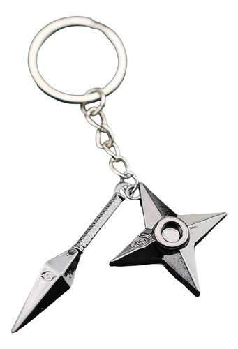 Llavero Kunai Y Shuriken Konoha- Naruto Shippuden