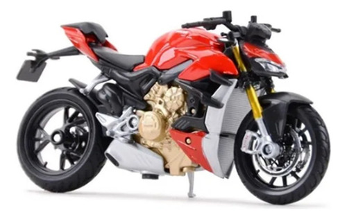 Miniatura Moto Esporte Ducati Super Naked V4s Maisto Mini