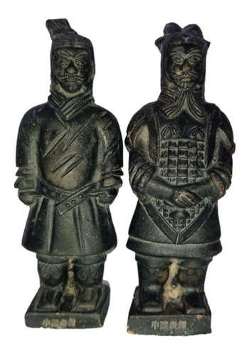  Guerreros De Terracota |  Estatuas De Terracota ( Par )