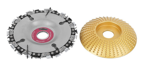 Juego De Esmerilado Dorado Con Disco De Motosierra Para Tall