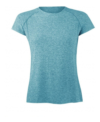 Polera Deportiva Dry Fit Manga Corta Para Mujer