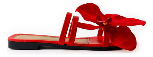 Sandalia De Piso Chanclas De Mujer Moda Para Dama Con Flores