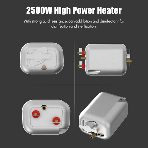 Limpiador De Vapor Portátil De 2500 W Para Uso Doméstico Y E