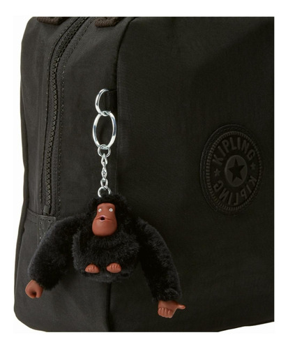 Kipling Bolsa Lyla Para Mujer, Aislada, Reutilizable, Bolsa Color Negro (true Black)