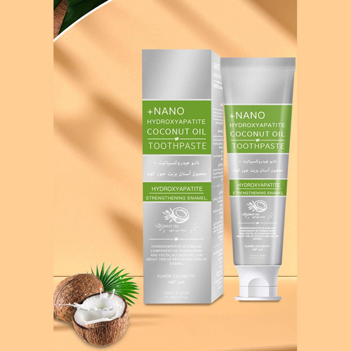 Creme Dental Com Óleo De Hidroxiapatita De 120 G Revoluciona