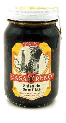 Imagen 1 de 2 de Salsa Macha De Semilla De Girasol Y Calabaza,100% Natural.