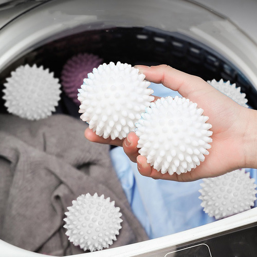 Bolas Para Secar Ropa, 6 Unidades, Reutilizables, De Plástic