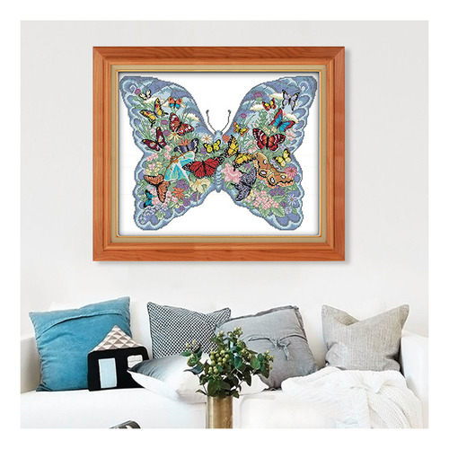 Imagen 3 de 12 de Kit De Inicio De Con Estampado De Animales De Mariposa, 1.