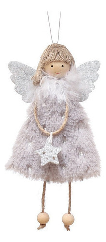 Nuevo Colgante Navideño Con Diseño De Niña Ángel, 3 Piezas