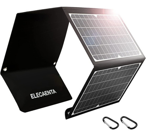 Panel Solar 30w Plegable Carga Inteligente Qc3.0 Carga Rapid