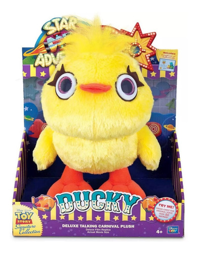 Peluche Ducky Signature Collection- Toy Story 4 Pixar Disney