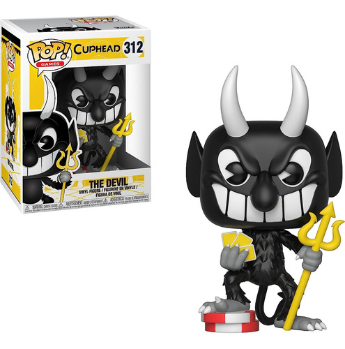 Funko Pop! Games: Cuphead The Devil Pop! Vinyl Figure #312