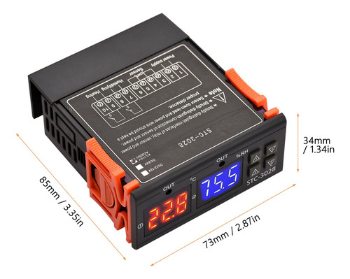 Controlador De Temperatura Digital Inteligente Stc-3028