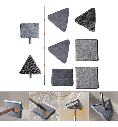 Innovador De Limpieza De Pisos Con Trapeador De Microfibra
