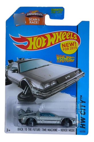 Hot Wheels Delorean Back To The Future  Hover Mode 2015