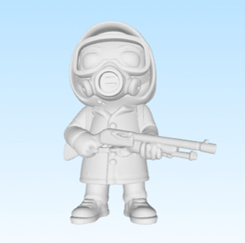 Stl Para Impresión 3d El Eternauta Funko Juan Salvo