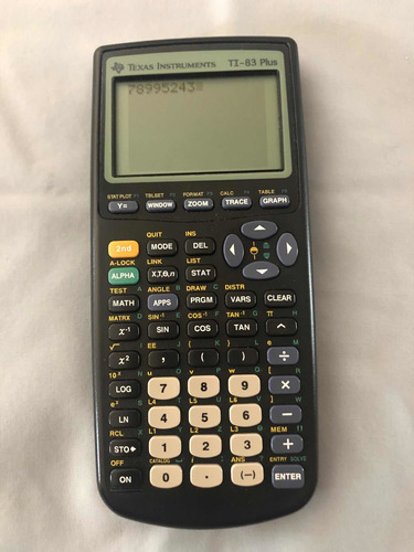 Calculadora Gráfica Texas Instruments Ti-83 Plus