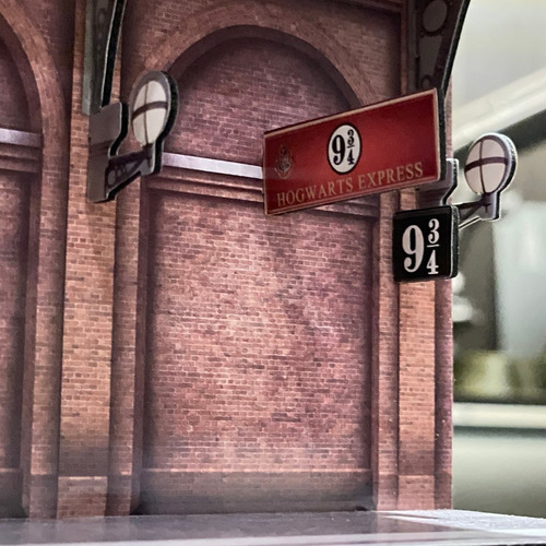 Imagen 6 de 10 de Harry Potter Hogwarts Express Tren Rompecabezas 3d