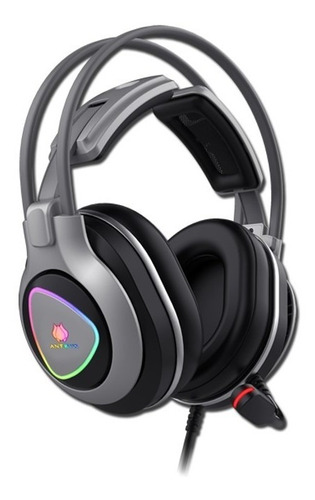 Audífonos Antryx Thunder Silver Rgb Audio 7.1 C/micrófono