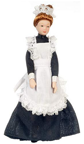 Melody Jane Dollhouse Victorian Parlo Maid Mujer Lady Siervo