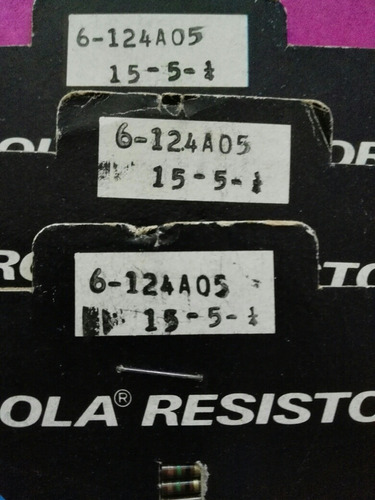 Resistencia Motorola 15-5-1/4 [140]  (combo De 2 Unidades)2$