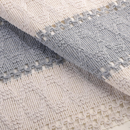 Tosleo Set Of 2 Grey Throw Showle Al Pillow Covers 12x20 Boh
