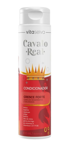 Condicionador Cresce-forte Cavalo Real 300g Lançamento Vs