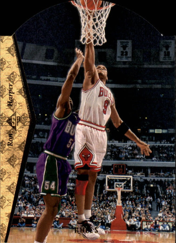 1994-95 Sp Die Cuts #d50 Ron Harper Chicago Bulls