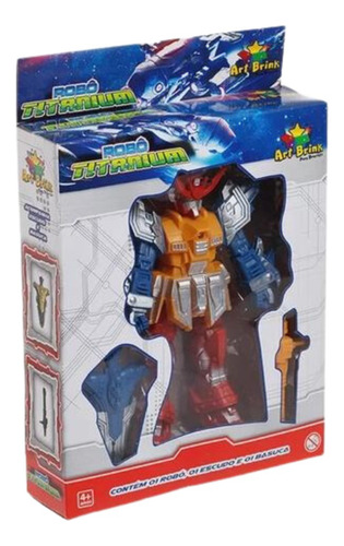 Robo Galaxia 19cm Com Luz - Art Brink