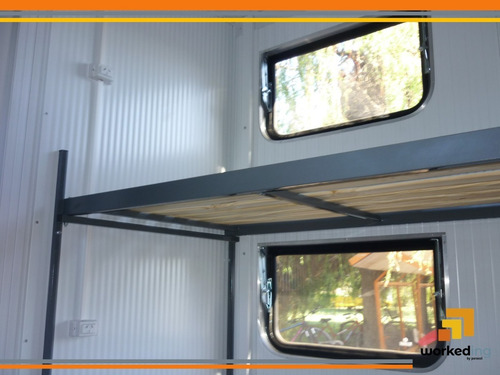 Imagen 7 de 18 de Casilla 4 Camas 7.00 X 2.5m - Estructura Termica Poliuretano