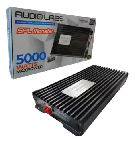 Amplificador Audiolabs Spl Monster 5000w Max 1 Canal Clase D