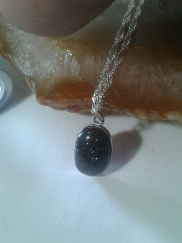 347 Se Vende Piedra De Lluvia De Plata Montada En Plata Ley