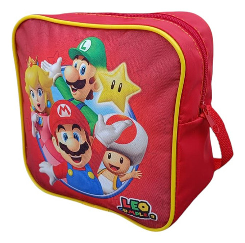 100 Mochilitas Dulceros Personalizadas Caja Signo Mario Bros