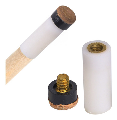 . 10 Unidades Snooker Snooker Cue Pole Tip Billiard Pole