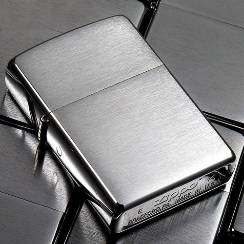 Encendedor Zippo Brushed Chrome Ref. 200