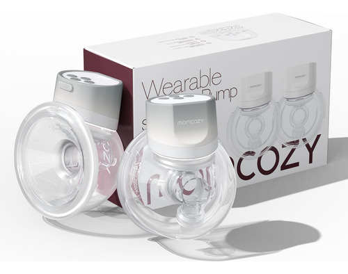 Bomba De Mama Vestível Momcozy S12 Pro Com Flange Doublefit