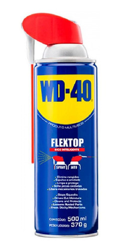 Imagem 1 de 3 de Wd-40 Desengripante/óleo Wd40 500ml Flextop- 340847