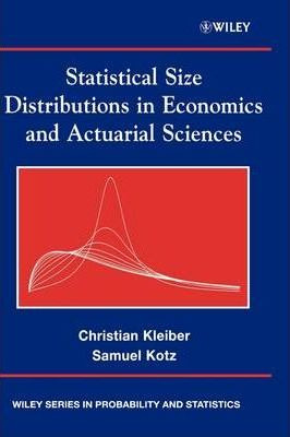 Libro Statistical Size Distributions In Economics And Act...