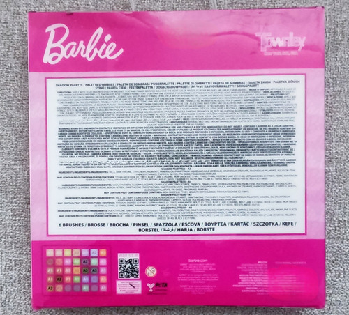 Paleta De Sombras Barbie