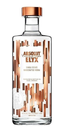 Imagen 1 de 3 de Vodka Absolut Elyx, 1 Lt.