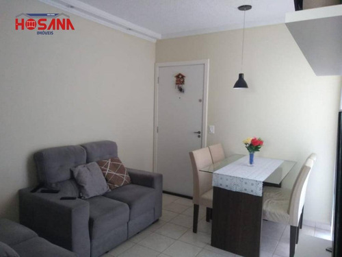 Imagem 2 de 19 de Apartamento Com 2 Dormitórios À Venda, 45 M² Por R$ 170.000,00 - Residencial São Luis - Francisco Morato/sp - Ap0198