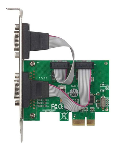 Tarjeta Serial Pci Express Pcie Db9 Rs232 152082 Manhattan
